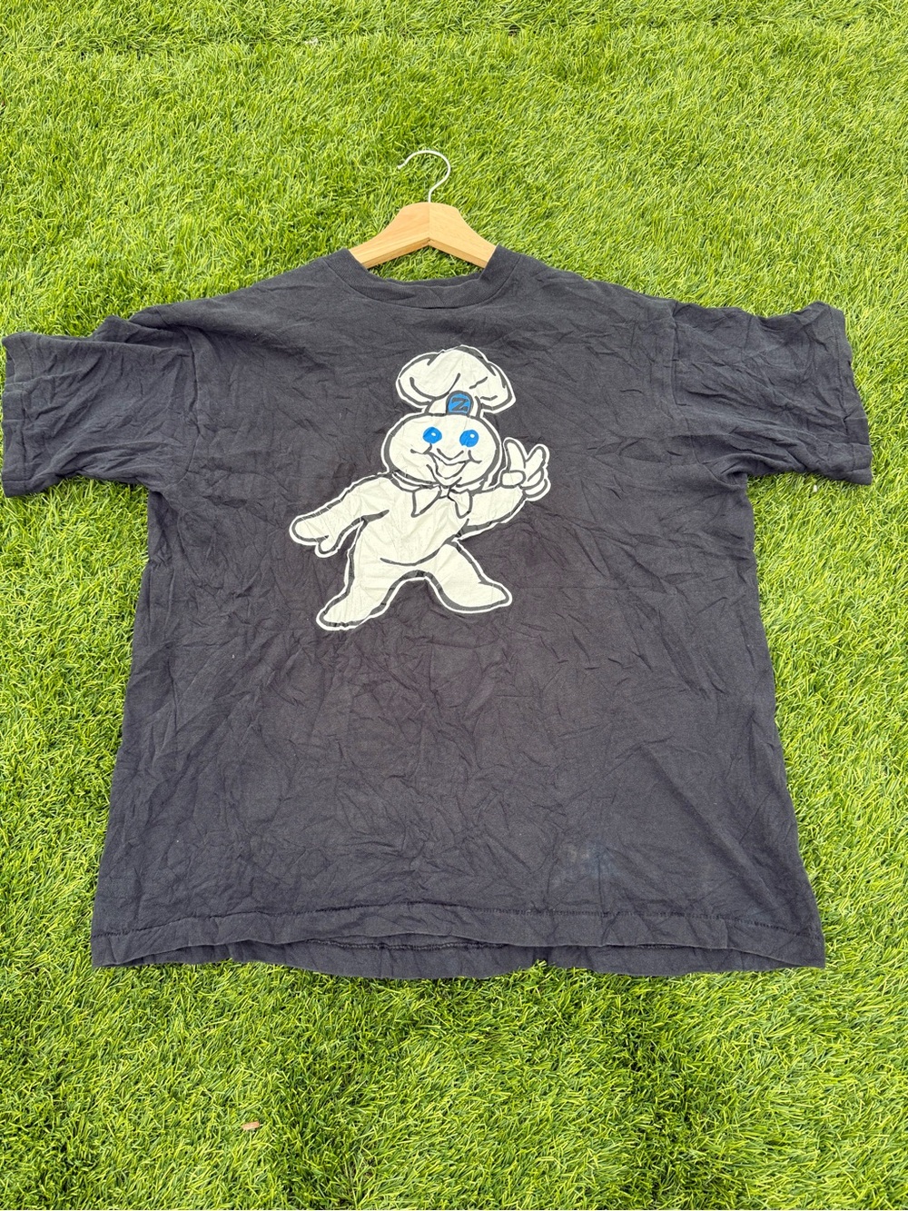 Vtg Single Stitch Pillsbury Dough Boy Tee Size XL